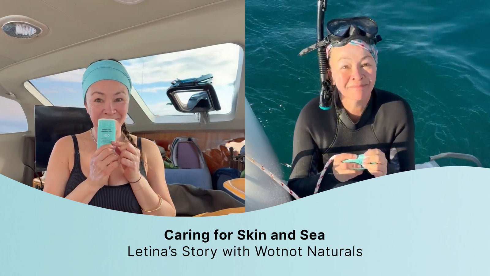 Caring for Skin and Sea: Letina’s Story with Wotnot Naturals