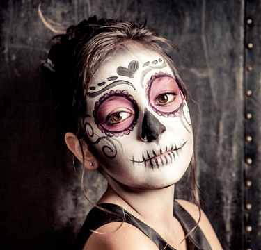 Halloween Facepainting Inspiration with No Nasties Natural Facepaints