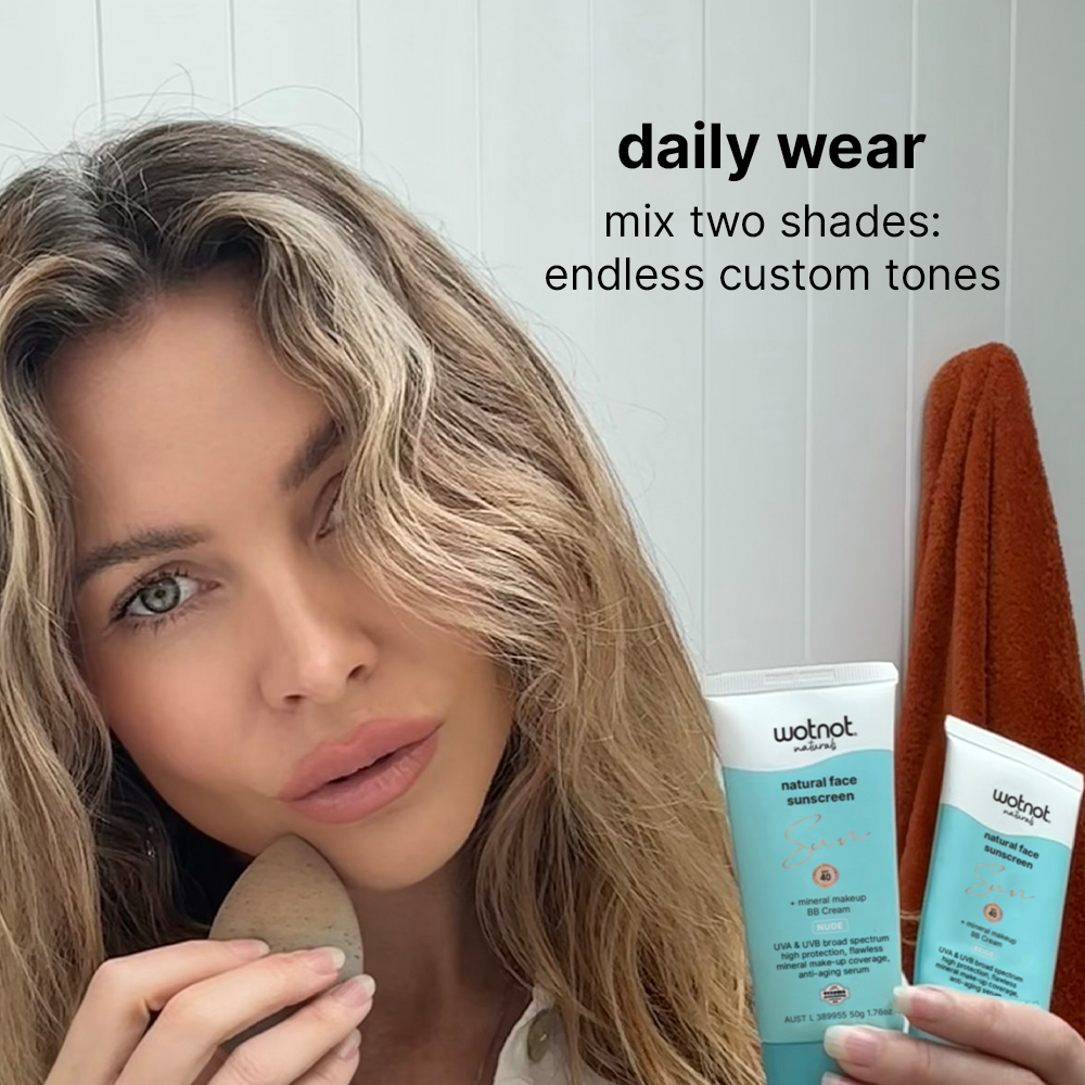 SPF 40 with BB cream + Makeup Brushes