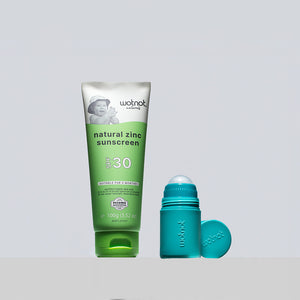 CWH - 1x Natural Baby Sunscreen + 1x Refillable Roll-on Applicator