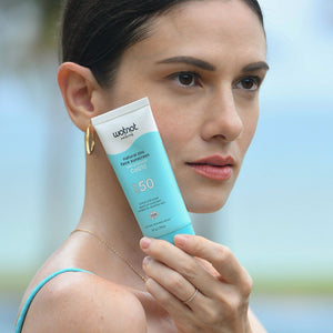 Antioxidant face sunscreen SPF 50