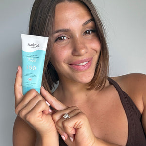 Antioxidant face sunscreen SPF 50