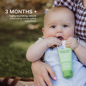 Natural baby sunscreen SPF 30 with roll-on applicator