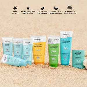 Natural family sunscreen bulk with roll-on applicator