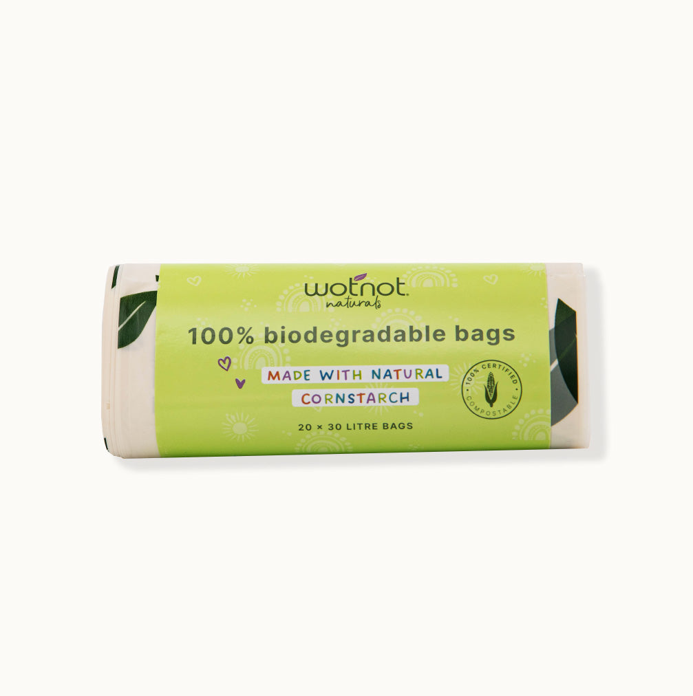 30L Biodegradable Bin Bags