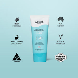 Face sunscreen with antioxidant SPF 50 - untinted