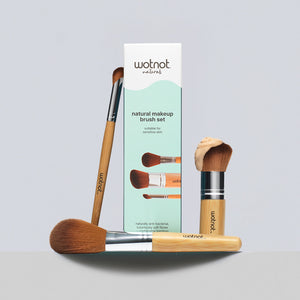 Natural Makeup 3 Brush Set