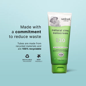 30 SPF Natural Baby Sunscreen + Refillable Roll-on Applicator