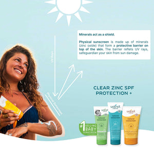 30 SPF Natural Family Sunscreen bulk + Refillable roll-on applicator