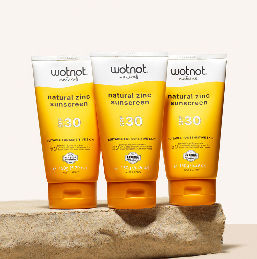 Natural family sensitive skin sunscreen SPF 30