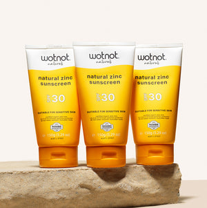 Natural family sensitive skin sunscreen SPF 30