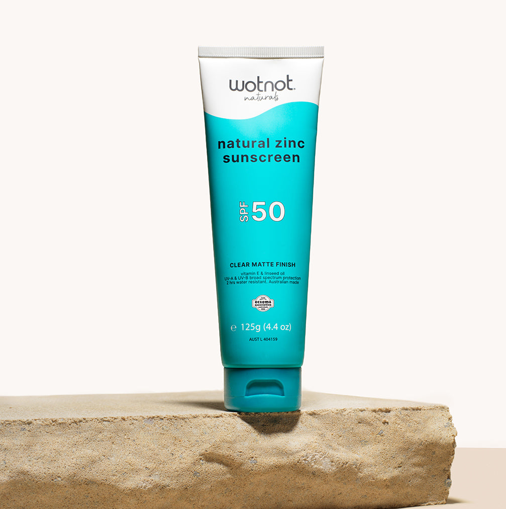 50 SPF zinc sunscreen for sensitive skin Face & Body