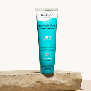 50 SPF zinc sunscreen for sensitive skin Face & Body