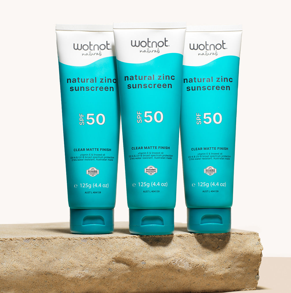 SPF 50 bulk zinc sunscreen for sensitive skin