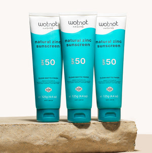 SPF 50 bulk zinc sunscreen for sensitive skin