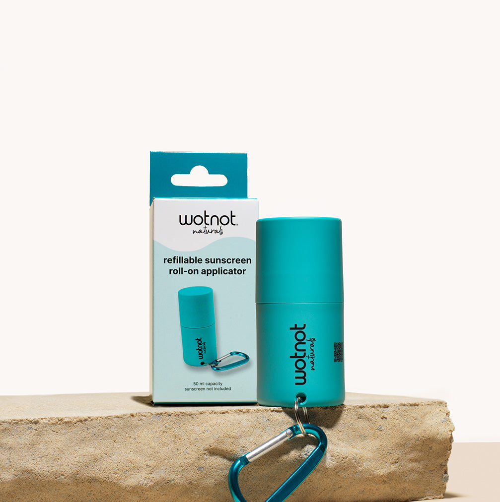 refillable sunscreen roll-on applicator
