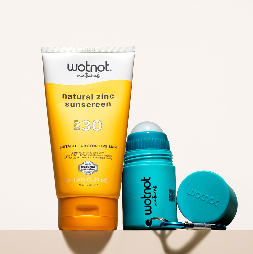 natural sunscreen roll-on SPF 30 with roll-on Applicator