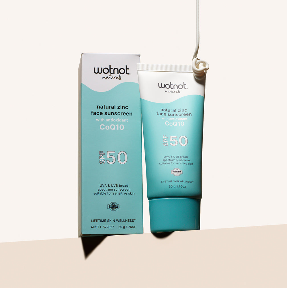 Antioxidant face sunscreen SPF 50