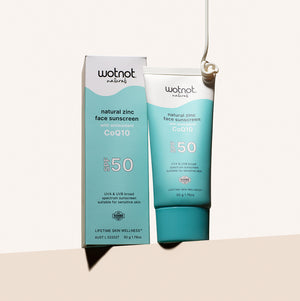 Antioxidant face sunscreen SPF 50