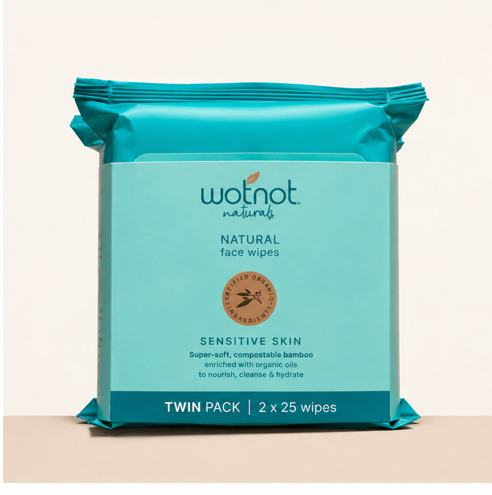 Face wipes for sensitive skin duo pack