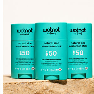 Natural zinc sunscreen stick SPF50 bulk
