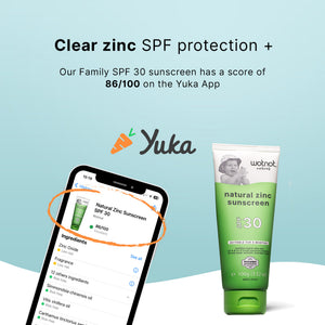 30 SPF Natural Baby Sunscreen + Refillable Roll-on Applicator