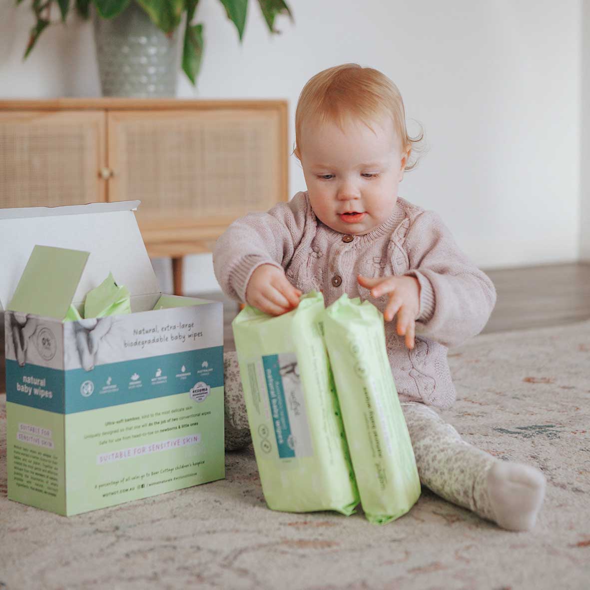 Bulk Baby Wipes Natural Organic Baby Products – Wotnot