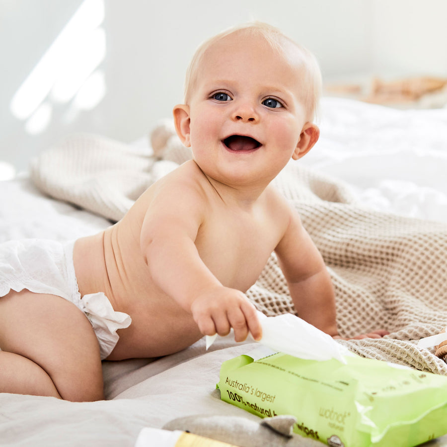 4 Pack Wotnot Baby Wipes (4 x 70 pack)